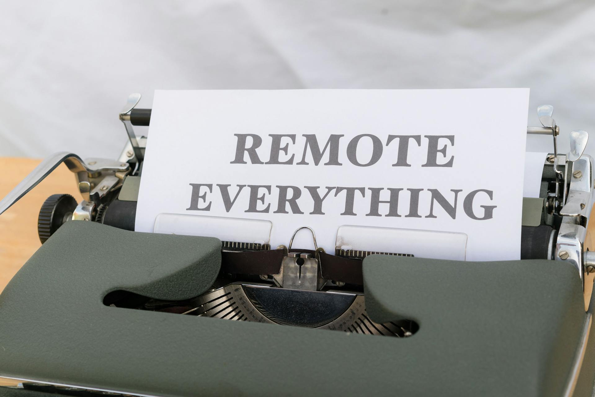remote everything a new way to work